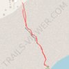 Kaimū Black Sand Beach Trail trail, distance, elevation, map, profile, GPS track
