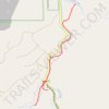 Cedro Creek Trail in Cibola National Forest trail, distance, elevation, map, profile, GPS track