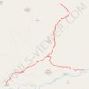 Quartz Creek, French Creek, and Quartz Creek Butte Hike trail, distance, elevation, map, profile, GPS track