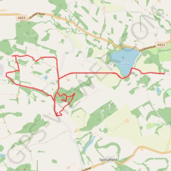 Around Clunie, Perthshire trail, distance, elevation, map, profile, GPS track
