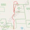 Mount Monadnock and Monte Rosa loop via Smith Trail trail, distance, elevation, map, profile, GPS track