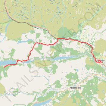 2026-04-04 Pitlochry - Kilvrecht Campsite trail, distance, elevation, map, profile, GPS track
