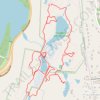 Cranberry Lake Preserve trail, distance, elevation, map, profile, GPS track
