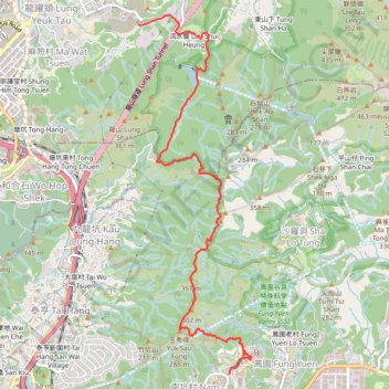 Cloudy Hill trail, distance, elevation, map, profile, GPS track