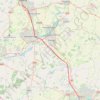 Tracked with OSMTracker for Android™ trail, distance, elevation, map, profile, GPS track