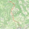 RouteWT 16 Streckentour trail, distance, elevation, map, profile, GPS track