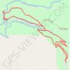 Hidden Falls Loop trail, distance, elevation, map, profile, GPS track