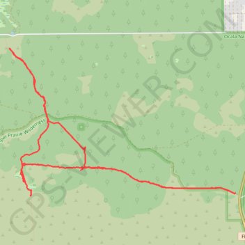 Yearling Trail trail, distance, elevation, map, profile, GPS track