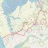 Karioitahi trail, distance, elevation, map, profile, GPS track