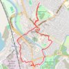 Irvine, Scotland trail, distance, elevation, map, profile, GPS track