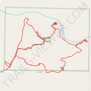 2026-10-28_10-33_Wed trail, distance, elevation, map, profile, GPS track