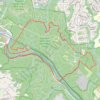 Patapsco Valley State Park Hilton Area trail, distance, elevation, map, profile, GPS track