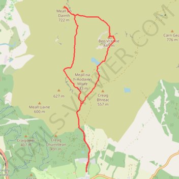 Tracked with OSMTracker for Android™ trail, distance, elevation, map, profile, GPS track