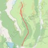 Evening hike at Earnslaw Burn Track trail, distance, elevation, map, profile, GPS track
