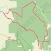 Big Tree road area MTB ride trail, distance, elevation, map, profile, GPS track