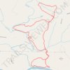 Broad River Greenway escape trail, distance, elevation, map, profile, GPS track