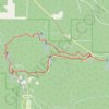 Ten Falls Loop trail, distance, elevation, map, profile, GPS track