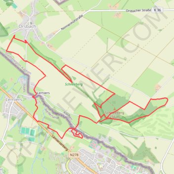 Schneebergtrail 11 km trail, distance, elevation, map, profile, GPS track