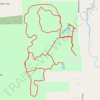 Plum Creek Park trail, distance, elevation, map, profile, GPS track