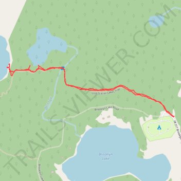 Hiking Lost-Glacier Lakes Trail trail, distance, elevation, map, profile, GPS track