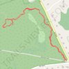 Borderland Land walk down Bob’s trail trail, distance, elevation, map, profile, GPS track
