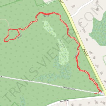 Borderland Land walk down Bob’s trail trail, distance, elevation, map, profile, GPS track
