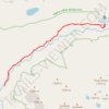 Taylor River Trail to Otter Falls trail, distance, elevation, map, profile, GPS track