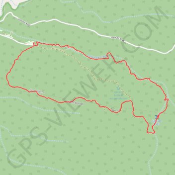 Loop walk in Main Range National Park trail, distance, elevation, map, profile, GPS track