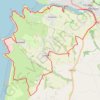 Newquay to Penhale Sands trail, distance, elevation, map, profile, GPS track