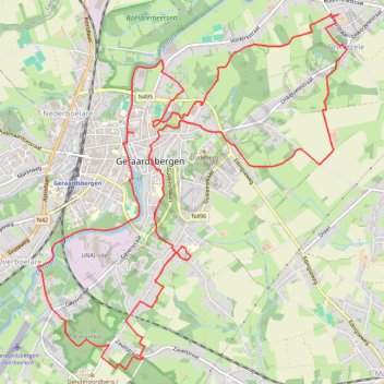 2025 MP 16 km trail, distance, elevation, map, profile, GPS track