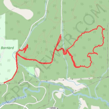 Trail, Boneyard Main trails, Sooke, BC trail, distance, elevation, map, profile, GPS track