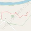 Jones Cliff Trail in Gravely Nature Preserve trail, distance, elevation, map, profile, GPS track