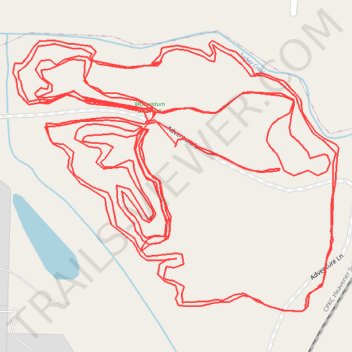 Momentum Bike Park - Southern Green Trails trail, distance, elevation, map, profile, GPS track
