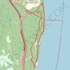 Palisades Interstate Park Loop trail, distance, elevation, map, profile, GPS track