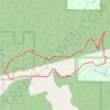 2025/12/14_UpperBearCkSevenBdgs_T trail, distance, elevation, map, profile, GPS track