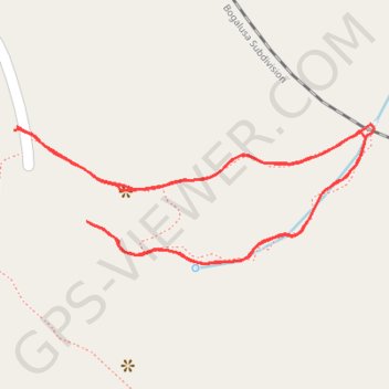 Red Bluff, Mississippi's "Little Grand Canyon" trail, distance, elevation, map, profile, GPS track