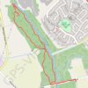 Guelph Walking trail, distance, elevation, map, profile, GPS track