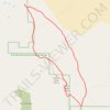 Ash Meadows National Wildlife Refuge: Longstreet Peak - Deacon Peak Loop Hike trail, distance, elevation, map, profile, GPS track