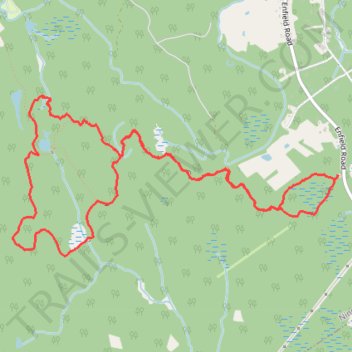 Nine Mile River Trail - Full Loop trail, distance, elevation, map, profile, GPS track