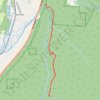 Lye Brook Falls Trail trail, distance, elevation, map, profile, GPS track