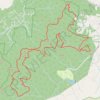 Pisgah National Forest Run Loop trail, distance, elevation, map, profile, GPS track