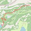 Bloods Lake Trail trail, distance, elevation, map, profile, GPS track