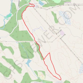 Extension Ridge Trail Loop trail, distance, elevation, map, profile, GPS track