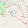 Area surrounding Bike Park of Santa Clarita trail, distance, elevation, map, profile, GPS track