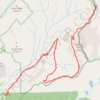Old Commonwealth Trail to Kendall Katwalk trail, distance, elevation, map, profile, GPS track