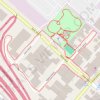 Griffith Manor Park trail, distance, elevation, map, profile, GPS track