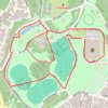 Auckland Domain trail, distance, elevation, map, profile, GPS track