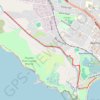 Warrnambool trail, distance, elevation, map, profile, GPS track