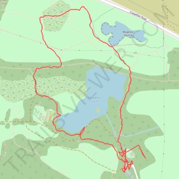 Tracked with OSMTracker for Android™ trail, distance, elevation, map, profile, GPS track