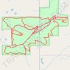 Sica Hollow State Park Loop trail, distance, elevation, map, profile, GPS track